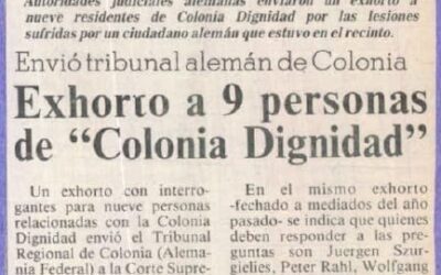 Envió tribunal alemán de Colonia exhorto a 9 personas