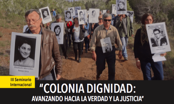 Invitación III Seminario Internacional Colonia Dignidad: Avanzando hacia la verdad y la justicia