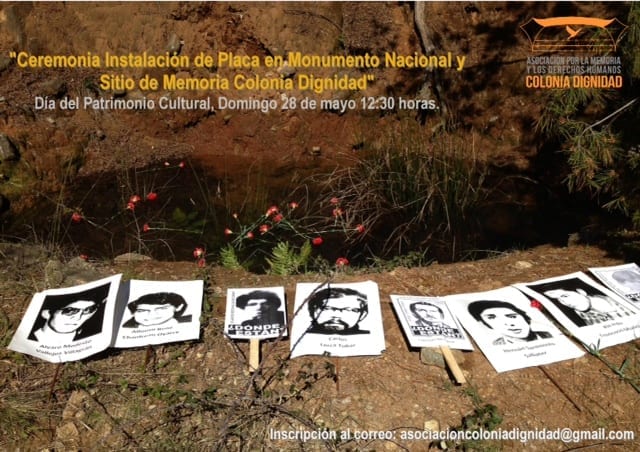 AMCD realizará actividad conmemorativa al interior de Colonia Dignidad